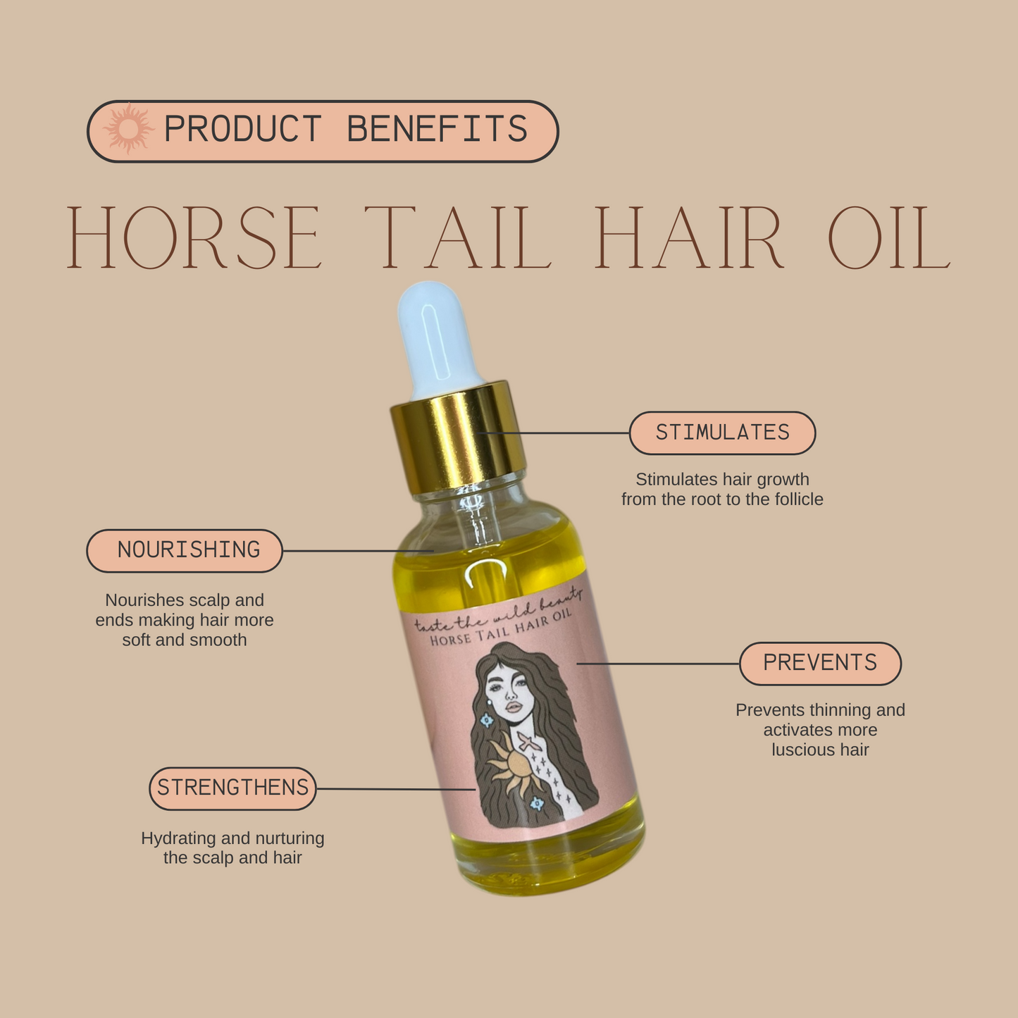 Horse Tail Hair Oil